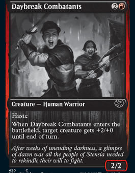 Daybreak Combatants [Innistrad: Double Feature] For Cheap