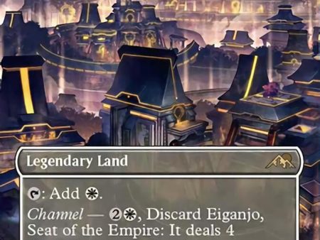 Eiganjo, Seat of the Empire (Borderless Alternate Art) [Kamigawa: Neon Dynasty] Fashion