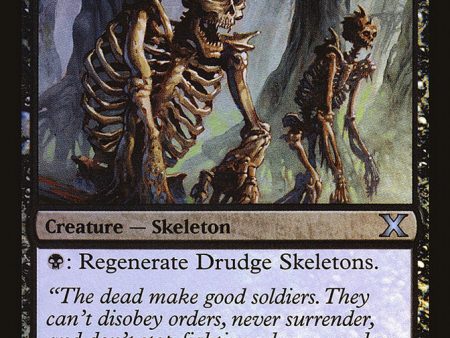 Drudge Skeletons (Premium Foil) [Tenth Edition] Supply