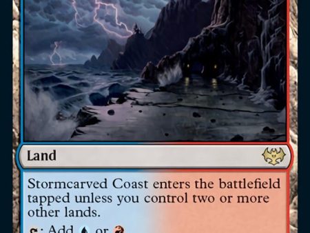 Stormcarved Coast [Innistrad: Crimson Vow] For Cheap