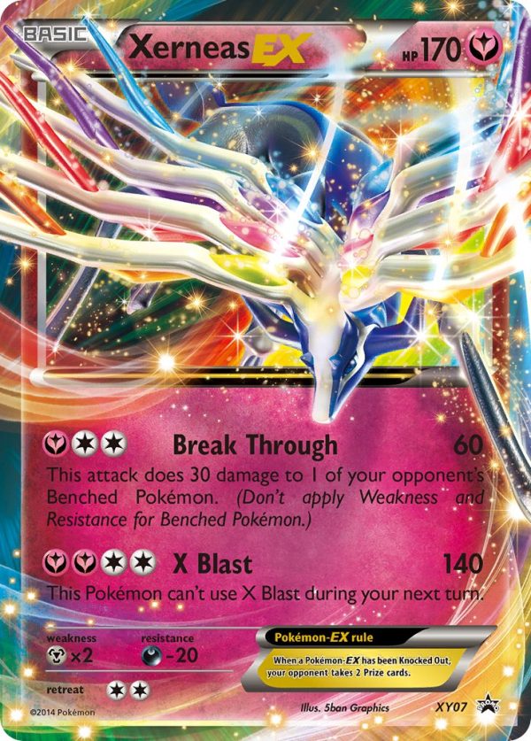 Xerneas EX (XY07) [XY: Black Star Promos] Sale