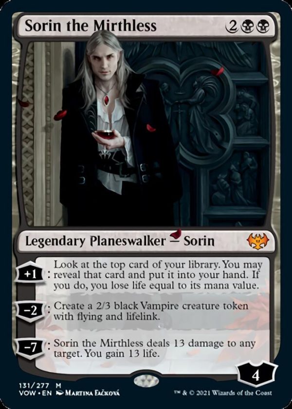 Sorin the Mirthless [Innistrad: Crimson Vow] For Sale