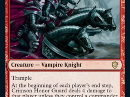 Crimson Honor Guard [Innistrad: Crimson Vow Commander] Discount