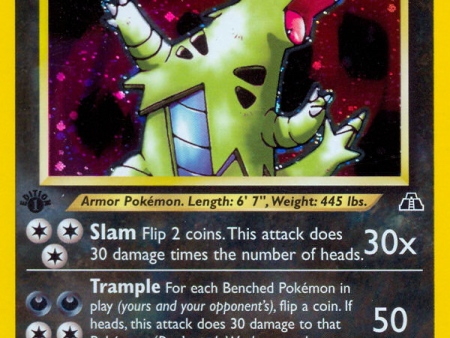 Tyranitar (12 75) [Neo Discovery 1st Edition] Hot on Sale