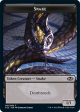 Snake    Zombie Double-sided Token [Commander Collection: Black Tokens] For Discount