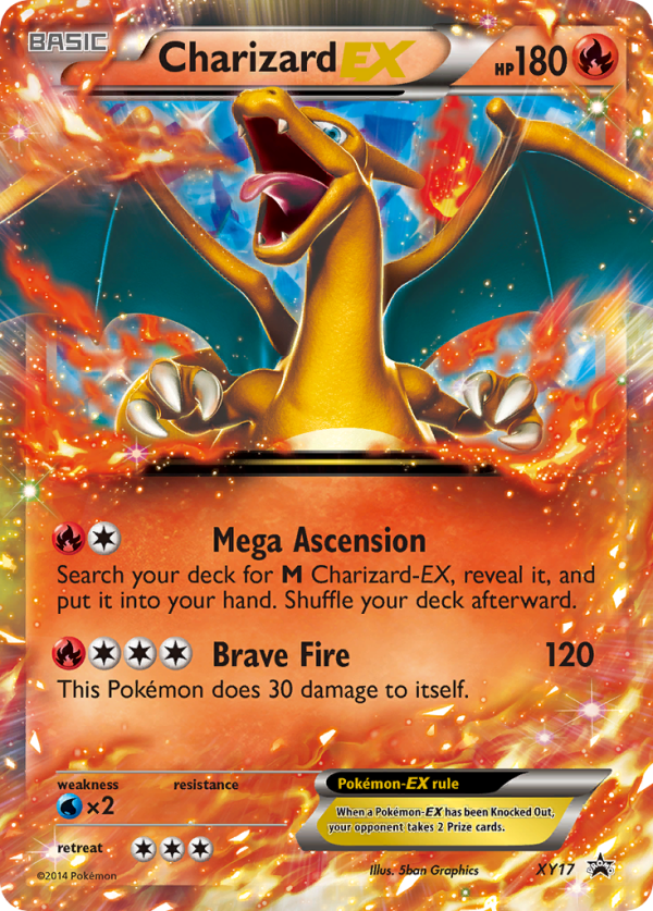 Charizard EX (XY17) [XY: Black Star Promos] Sale