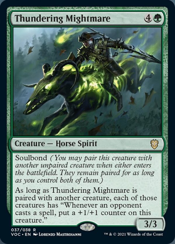 Thundering Mightmare [Innistrad: Crimson Vow Commander] Online Hot Sale