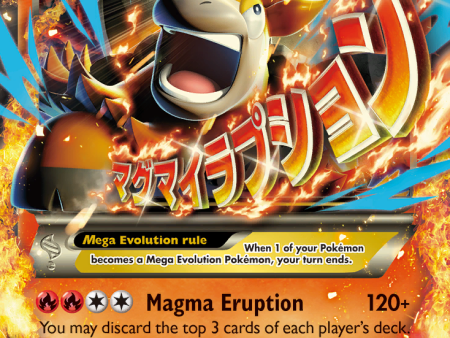 M Camerupt EX (XY198) [XY: Black Star Promos] Hot on Sale