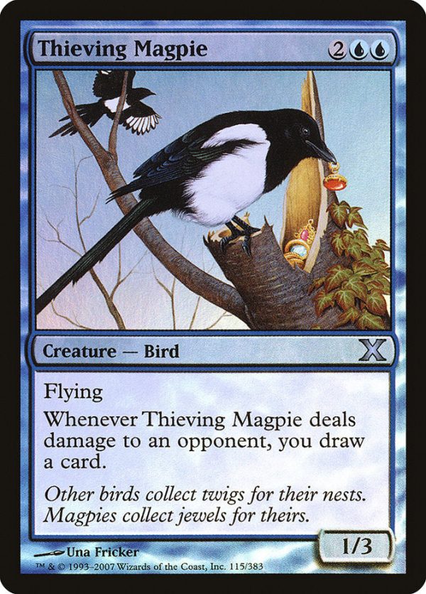 Thieving Magpie (Premium Foil) [Tenth Edition] For Cheap