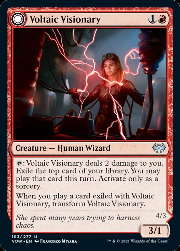 Voltaic Visionary    Volt-Charged Berserker [Innistrad: Crimson Vow] Hot on Sale