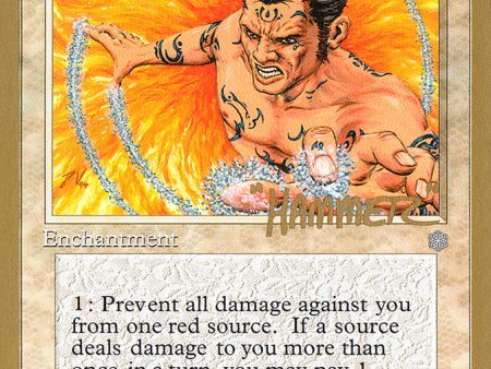 Circle of Protection: Red (Shawn  Hammer  Regnier) (SB) [Pro Tour Collector Set] Fashion