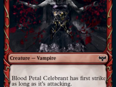 Blood Petal Celebrant (Showcase Fang Frame) [Innistrad: Crimson Vow] Online Hot Sale