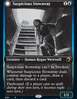 Suspicious Stowaway    Seafaring Werewolf [Innistrad: Double Feature] Discount