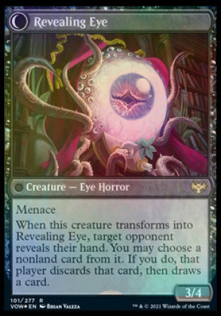 Concealing Curtains    Revealing Eye [Innistrad: Crimson Vow Prerelease Promos] Fashion