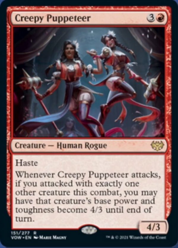 Creepy Puppeteer [Innistrad: Crimson Vow] Sale