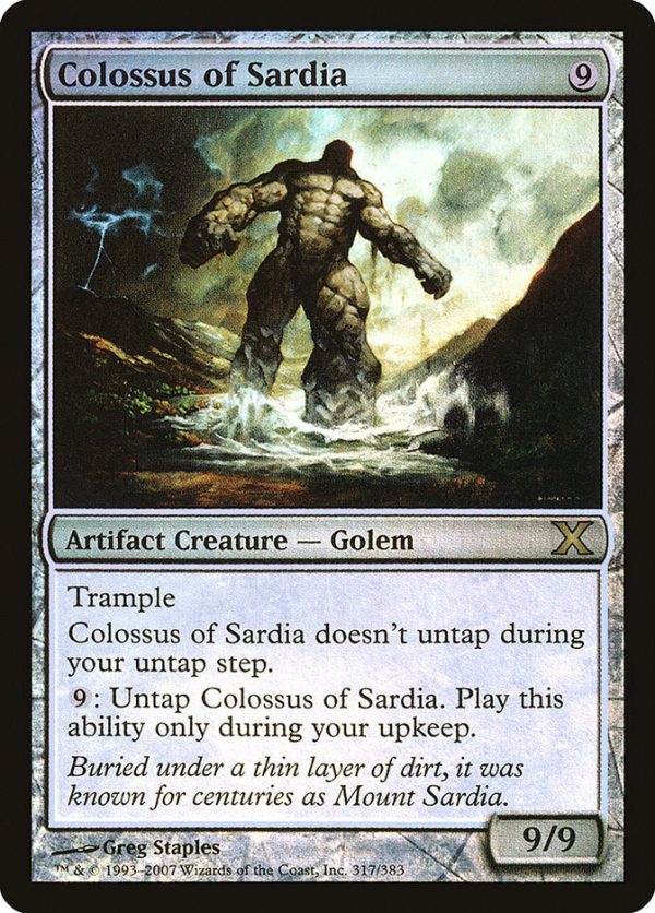 Colossus of Sardia (Premium Foil) [Tenth Edition] Online