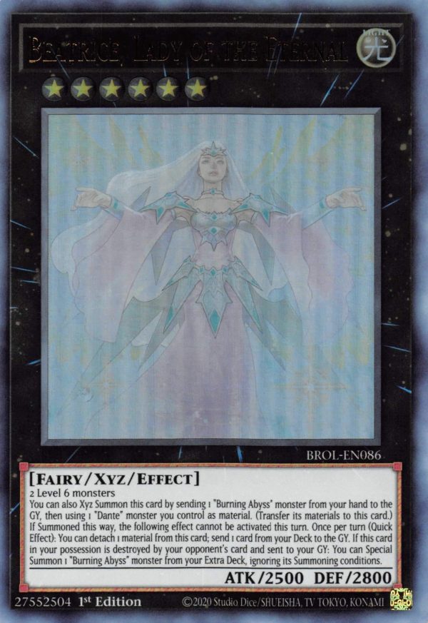 Beatrice, Lady of the Eternal [BROL-EN086] Ultra Rare Fashion