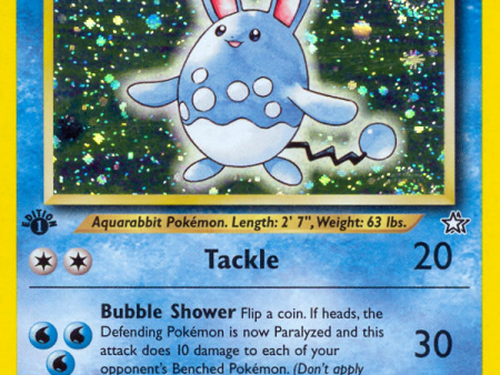 Azumarill (2 111) [Neo Genesis 1st Edition] Sale