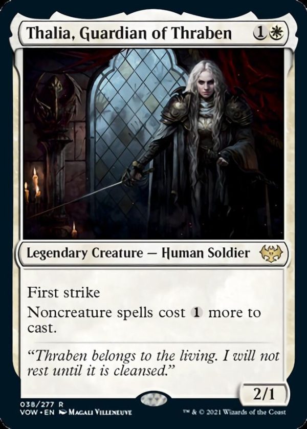 Thalia, Guardian of Thraben [Innistrad: Crimson Vow] Online Hot Sale