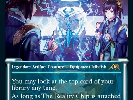 The Reality Chip (Showcase Soft Glow) [Kamigawa: Neon Dynasty] Supply