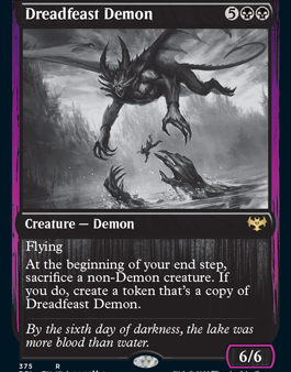 Dreadfeast Demon [Innistrad: Double Feature] Online Hot Sale