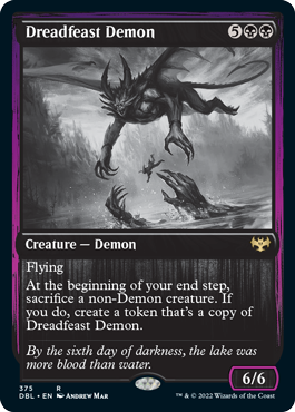 Dreadfeast Demon [Innistrad: Double Feature] Online Hot Sale