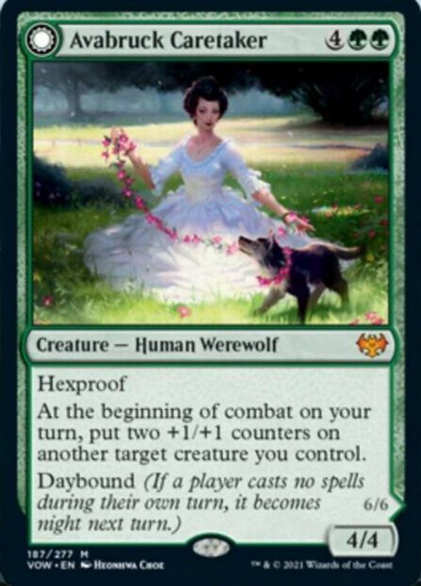 Avabruck Caretaker    Hollowhenge Huntmaster [Innistrad: Crimson Vow] Supply