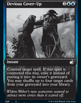 Devious Cover-Up [Innistrad: Double Feature] For Discount