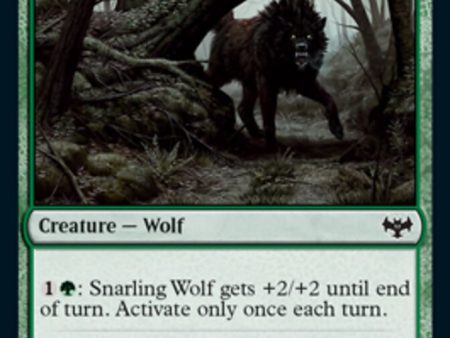 Snarling Wolf [Innistrad: Crimson Vow] Fashion