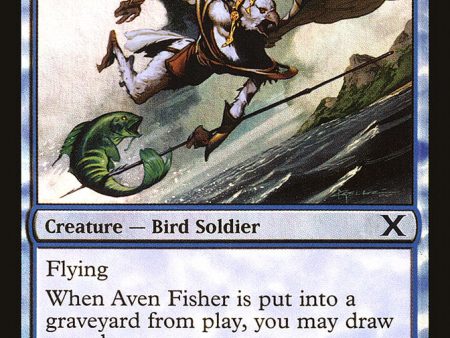 Aven Fisher (Premium Foil) [Tenth Edition] on Sale