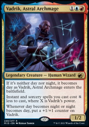 Vadrik, Astral Archmage (Promo Pack) [Innistrad: Midnight Hunt Promos] Sale