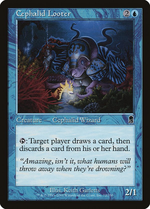 Cephalid Looter (Misprinted) [Odyssey] Online Hot Sale