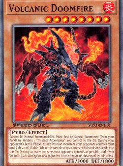 Volcanic Doomfire [SGX1-ENH01] Common Hot on Sale