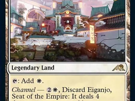 Eiganjo, Seat of the Empire [Kamigawa: Neon Dynasty] For Discount