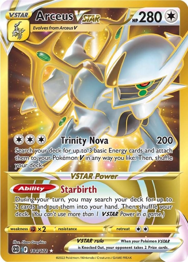 Arceus VSTAR (184 172) [Sword & Shield: Brilliant Stars] Online now