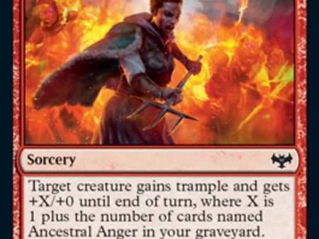 Ancestral Anger [Innistrad: Crimson Vow] For Discount