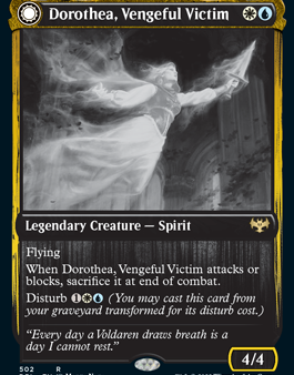 Dorothea, Vengeful Victim    Dorothea s Retribution [Innistrad: Double Feature] For Cheap