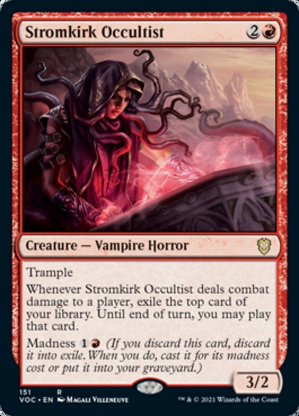 Stromkirk Occultist [Innistrad: Crimson Vow Commander] on Sale